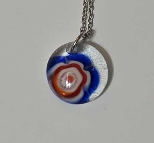 Patriotic Bloom Pendant