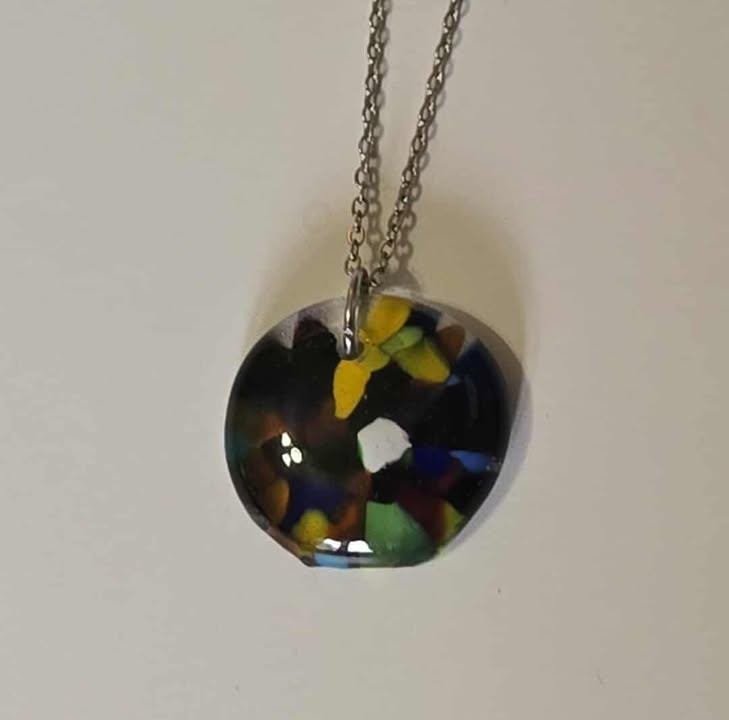 Midnight Confetti Pendant