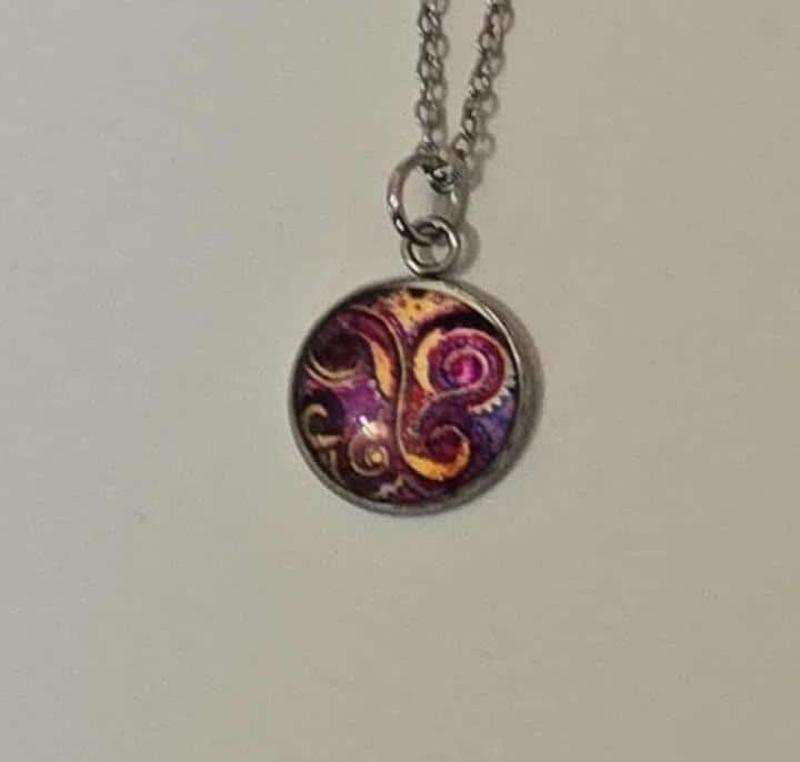 Mystic Swirl Pendant Necklace