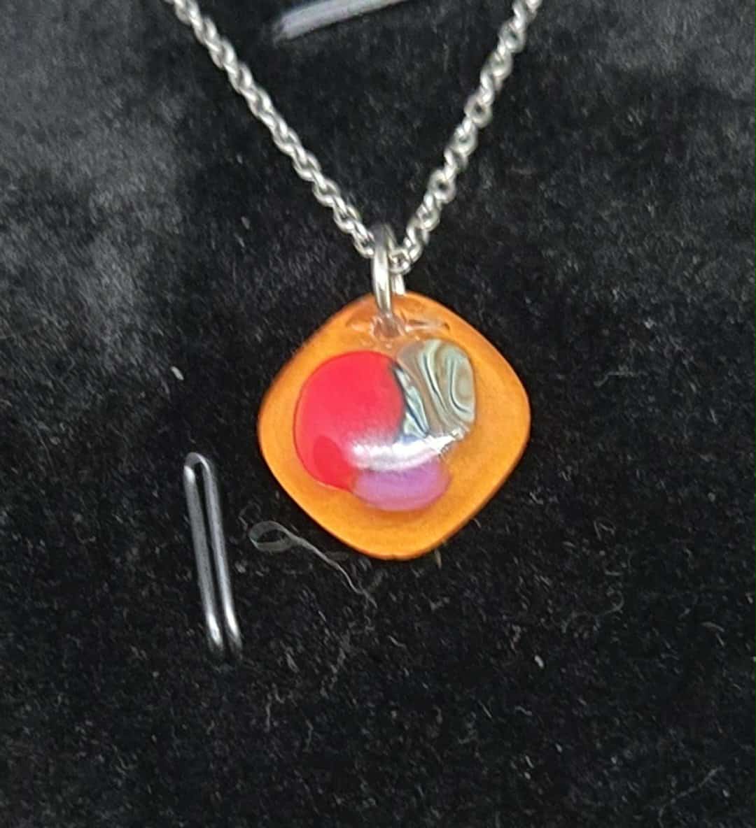 EXCLUSIVE: Color Burst Mini Diamond Pendant